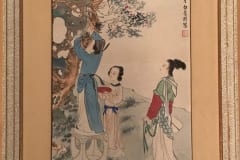 BAI Huiqun - Japonais pres d'un arbre