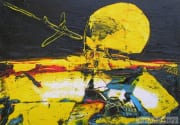 Title: Yellow SunArt medium: oil paintingSize: 70 * 100 cmYear: 2012