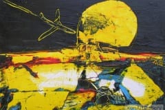 Title: Yellow SunArt medium: oil paintingSize: 70 * 100 cmYear: 2012