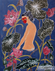 ZHANG Xubo, Woman with a Mask