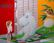 ZHANG Xubo, Moomin & flowers & birds